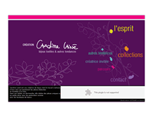 Tablet Screenshot of carolinelaine-creation.com